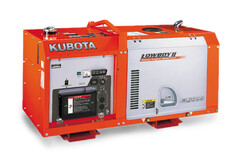 Дизельный генератор Kubota GL9000 в уличном кожухе - [ДГУ 8 кВт / 220V] эл. старт