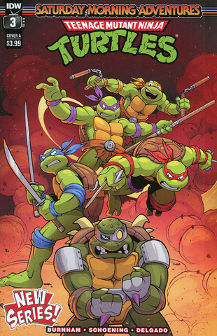 Teenage Mutant Ninja Turtles Saturday Morning Adventures Continued #3 (Cover A)