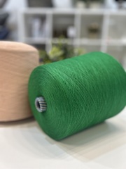 Меринос 50% c низкопилингуемым акрилом 50% E. MIROGLIO REWOOLIVE 1800  травяной зеленый