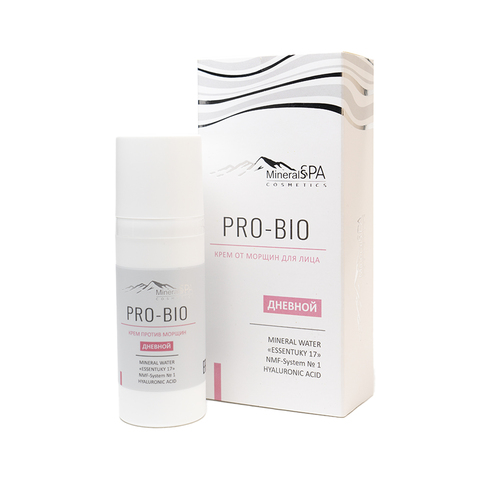 MineralSPA cosmetics PRO-BIO Крем от морщин для лица дневной 50 мл