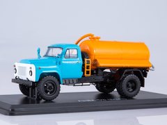 GAZ-53A Cesspool truck ANM-53 blue-orange 1:43 Start Scale Models (SSM)