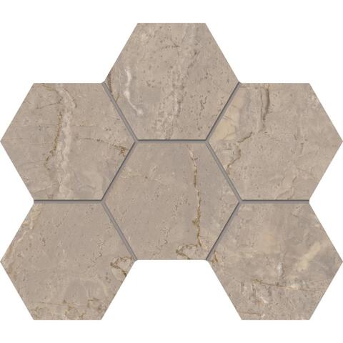 Estima Bernini BR02 Beige Hexagon Полир. 25x28.5