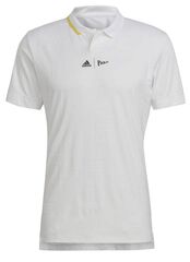 Поло теннисное Adidas London Polo - white/impact yellow