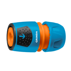 GRINDA TU, 1/2? - 3/4?, пластиковый с TPR, универсальный, для шланга, быстросъемный соединитель, PROLine (8-426225)