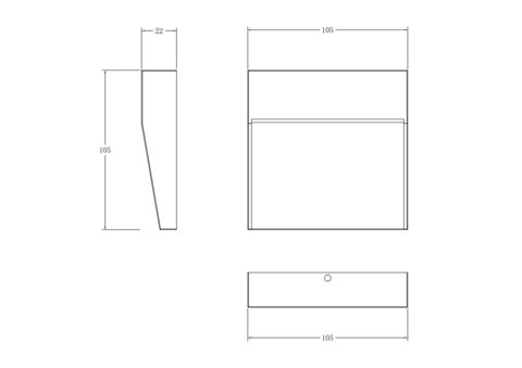 Подсветка для лестниц Outdoor O047SL-L4W3K