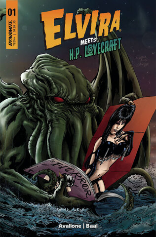 Elvira Meets HP Lovecraft #1 (Cover B)