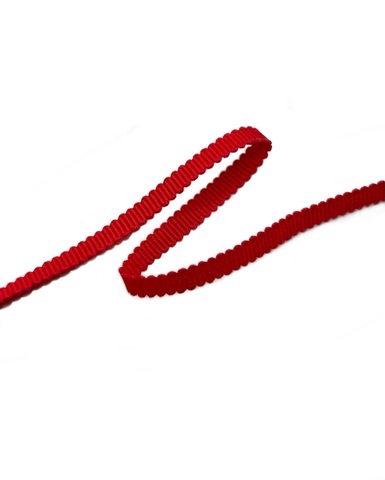 Репсовая лента , цвет: малиновый, ширина: 5 мм