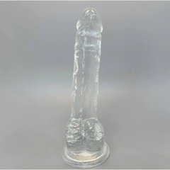 Фаллоимитатор Lusty прозрачный от Alive (18*3,2 см.)