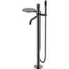 Boheme 129-SGM.3 Смеситель STICK напольный SHINE GUN METAL LINEA