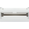 Aquanet 328002 Тумба с раковиной Вега 100 2 ящ. цв.белый глянец (328002)
