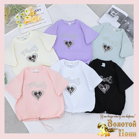 Футболка хлопок д (7-13) 250416-SW724
