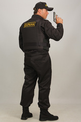 Бронежилет Комфорт 1-1 чехол Охранник (ГП), Бр1 класс защиты (арт. Бр1/ГП)