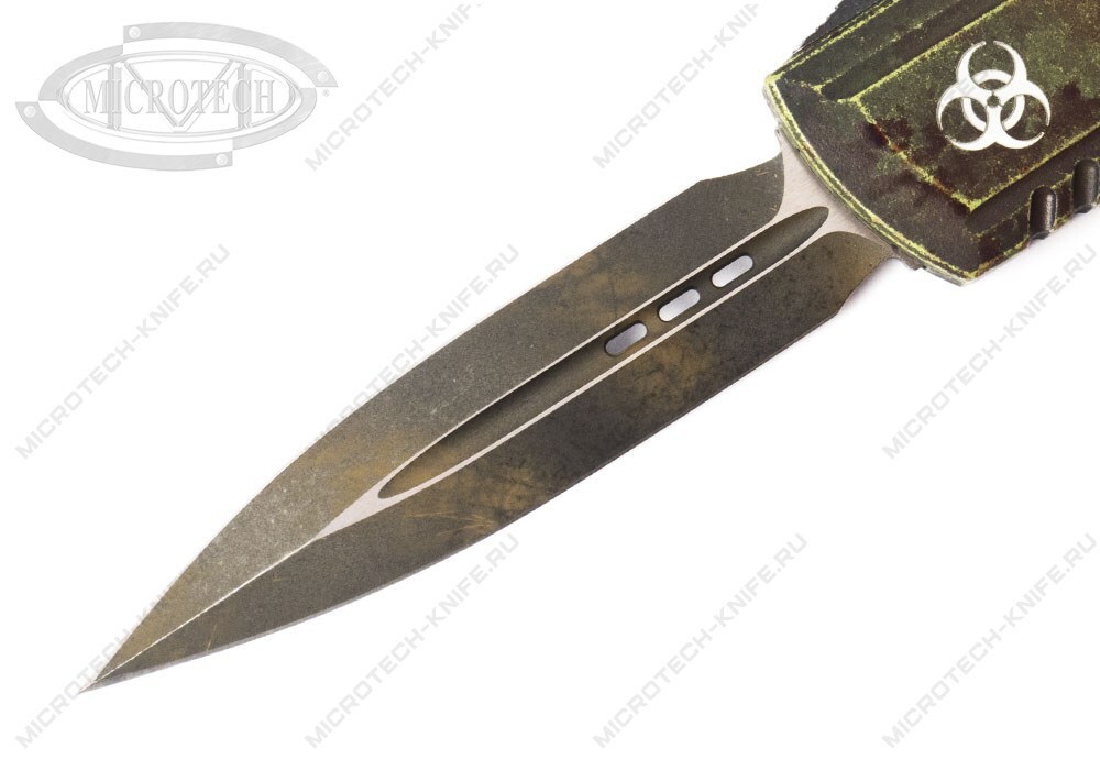 Нож Microtech Luminary ZBP 1270-1OBDS Outbreak Zombie