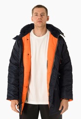 Парка Alpha Industries N-3B Slim Fit Rep. Blue (Синяя)