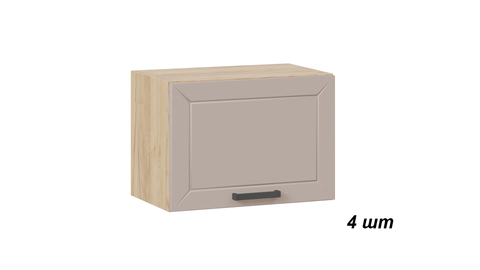 Кухня угловая Лорас 3.2 х 2.0 м дуб крафт золотой / холст брюле / холст латте