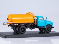 GAZ-53A Cesspool truck ANM-53 blue-orange 1:43 Start Scale Models (SSM)