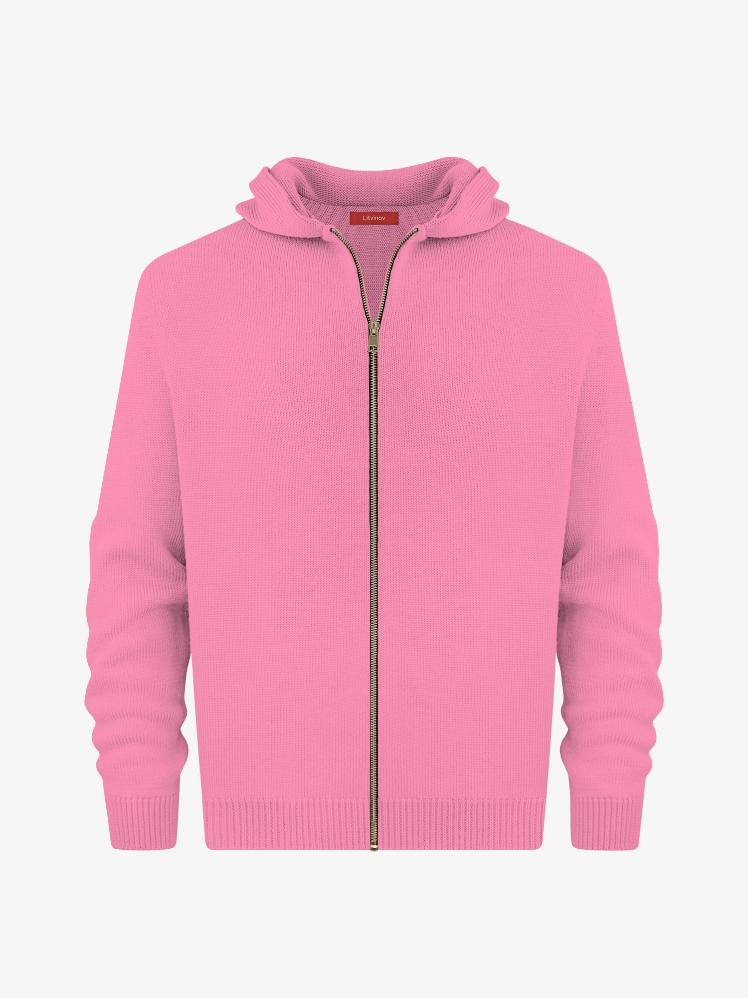 Толстовка на замке из экохлопка