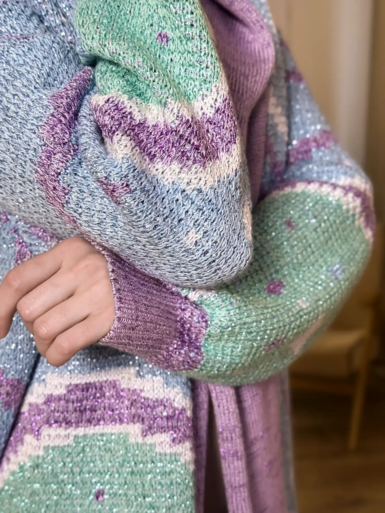 Кардиган с капюшоном