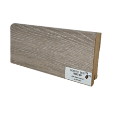 Плинтус МДФ Деартио B302-09 Дуб темно-серый 80х16х2050