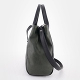 Сумка Саломея 472 македония оливковый + черный