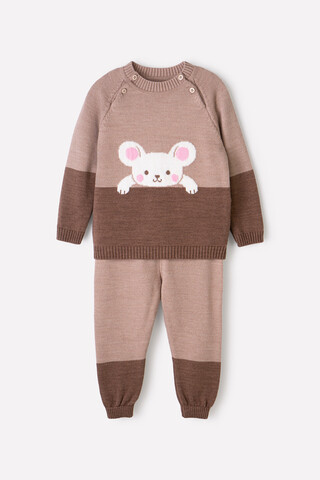 комплект  для девочки  К 863/ш/бежевый