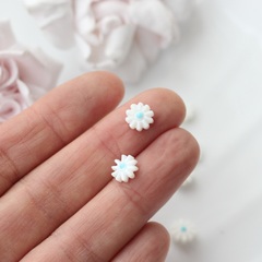 Подвеска Цветок из перламутра, Ромашка, 8 мм, Ф018