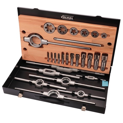 Набор метчиков и плашек G(BSP) 1/8