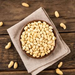 Арахис бланшированный сырой, 1 кг