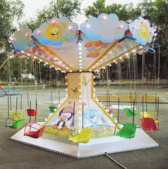 Цепочная Карусель Ветерок 4 грузоподъемность 50 кг/место