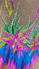 Купальник для художественной гимнастики б/у р.36