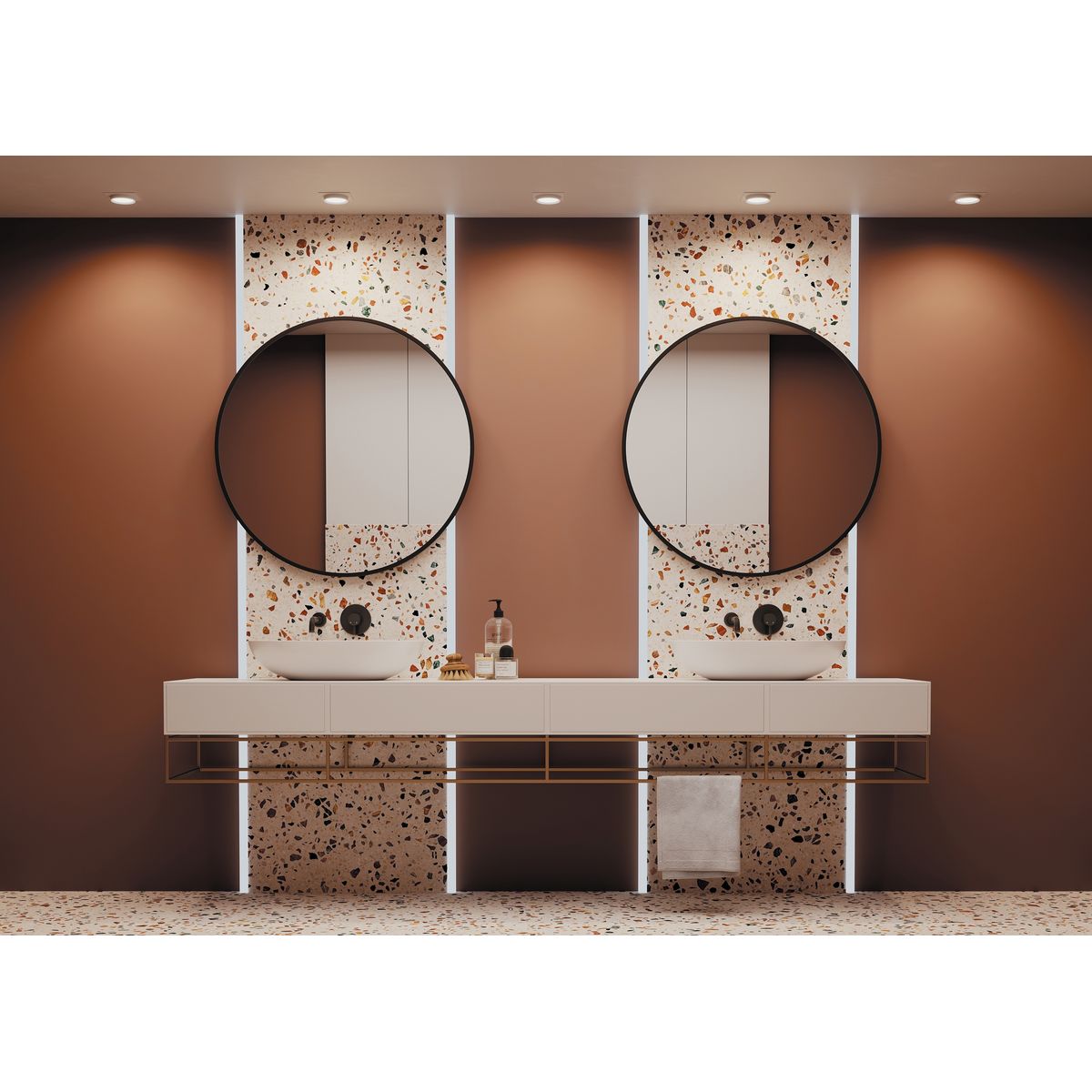 Светодиодная влагозащищенная лента Maytoni 4,8W/m 60LED/m 2835SMD теплый белый 5M 201005