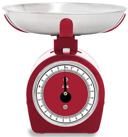 Весы кухонные с чашей ADE Shirley KM1900-2 red