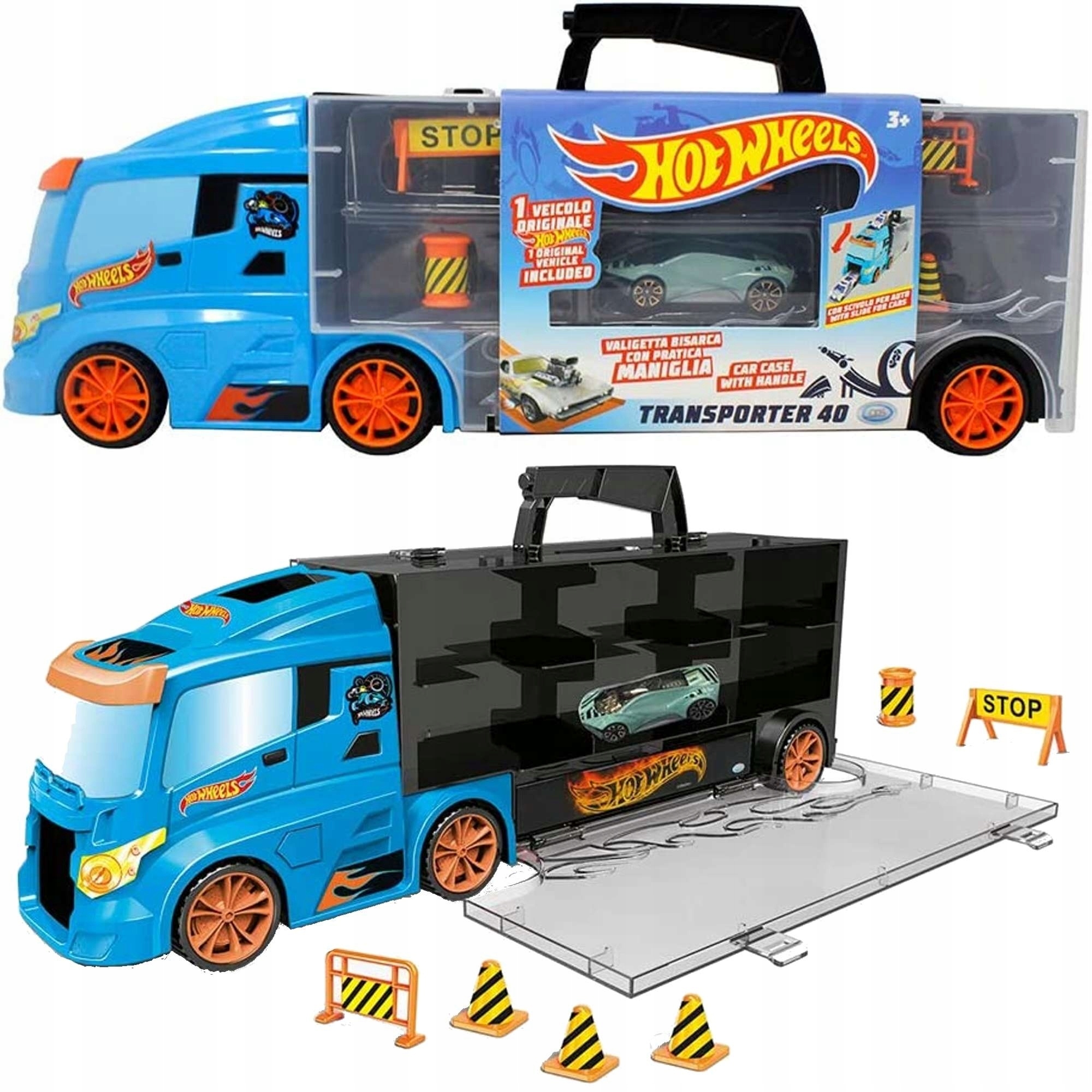 Гоночные машины HOT WHEELS TRANSPORTER + авто знаки 42040 купить в Москве |  Доставка по России.