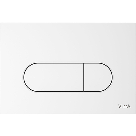Vitra 740-2200 Панель смыва Root Round, белая