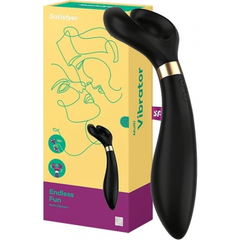 Многофункциональный вибромассажёр Satisfyer Endless Fun black