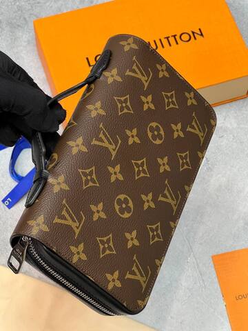 Портмоне Louis Vuitton Zippy XL Monogram Maсassar