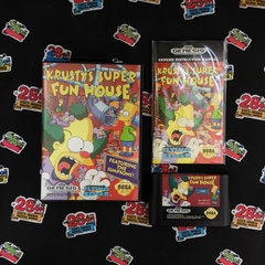 Игра Krusty's Super Fun House (Sega Genesis) (Б/У)