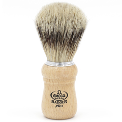 Помазок для бритья Omega B6228 натуральный барсук Badger plus