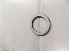 Кольцо для крюко-лесенки размер 47х35х4мм, дюраль Д16Т