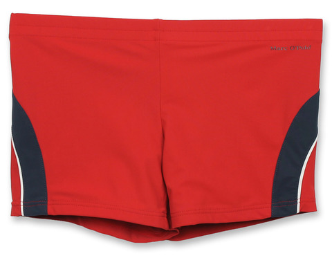Красные плавки с синими вставками Marc O'Polo
