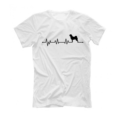 Футболка "Акита - сердечный ритм"