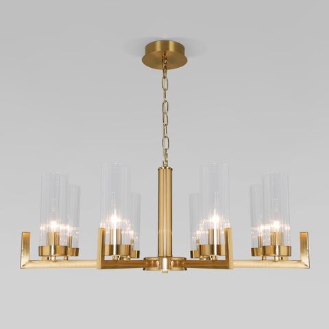 Подвесная люстра 60133/8 латунь
