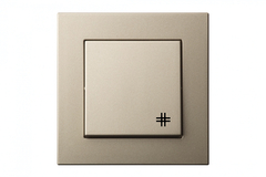 Переключатель Перекрестный Шампань LIREGUS EPSILON