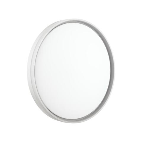 7631/DL PALE SN 043 Потолочный светодиодный светильник/белый/светло-серый LED 48Вт c ДУ 3000-6000К D390 IP43 пульт ДУ SAVI