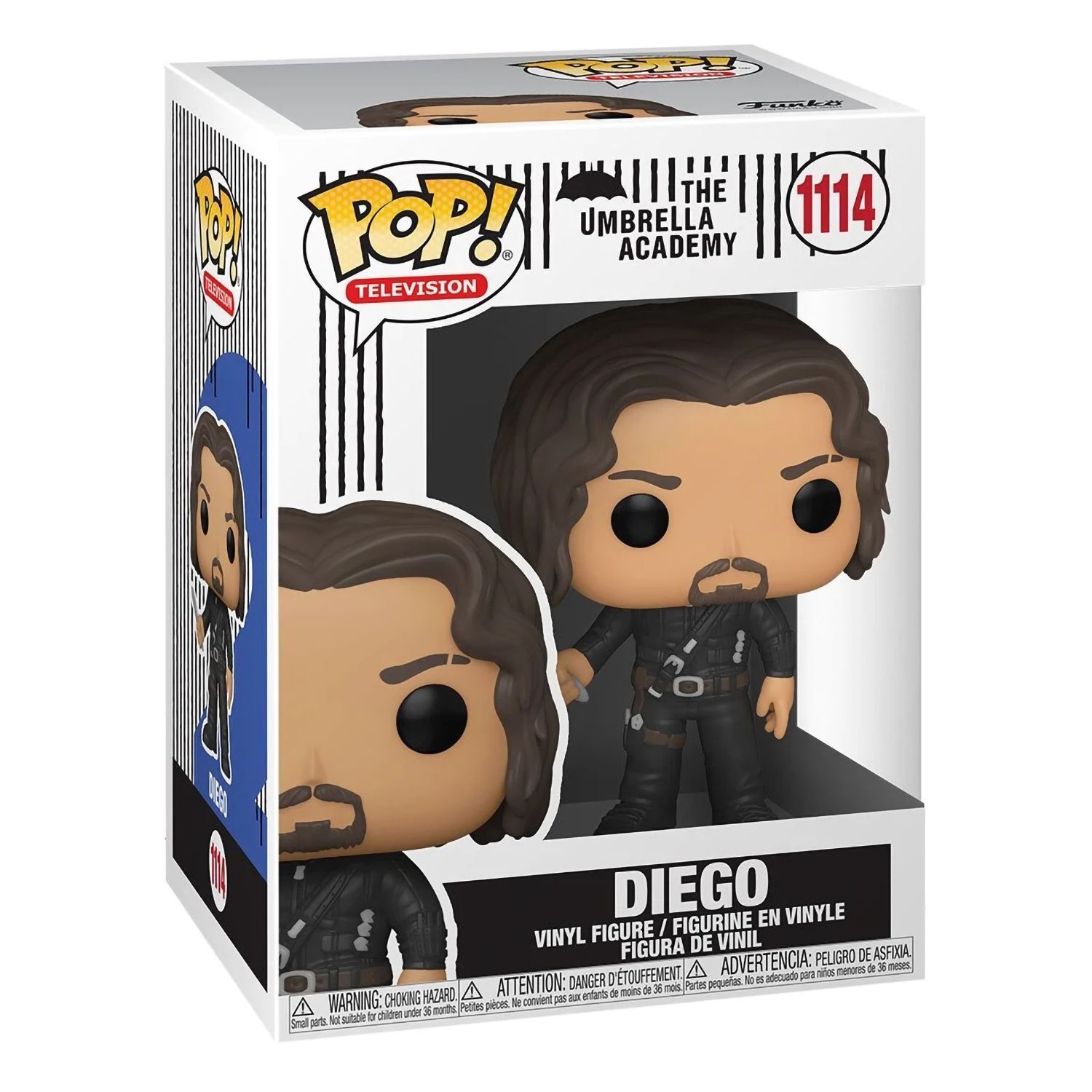 купить Фигурка Funko POP! TV Umbrella Academy Diego (1114) 55068 –  стоимость 2 250 ₽ | Империя Игр