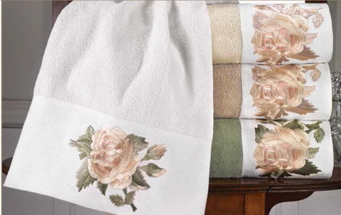 Полотенце 69х127 Avanti Heritage бежевое