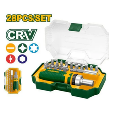 Отвертка реверсивная со сменными насадками 28 предметов