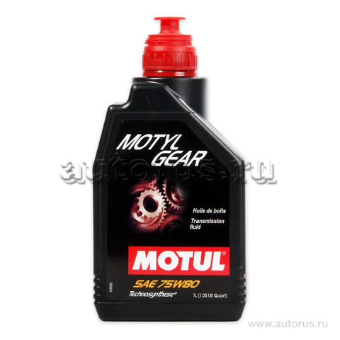 Масло трансмиссионное MOTUL Motylgear 75W80 1л