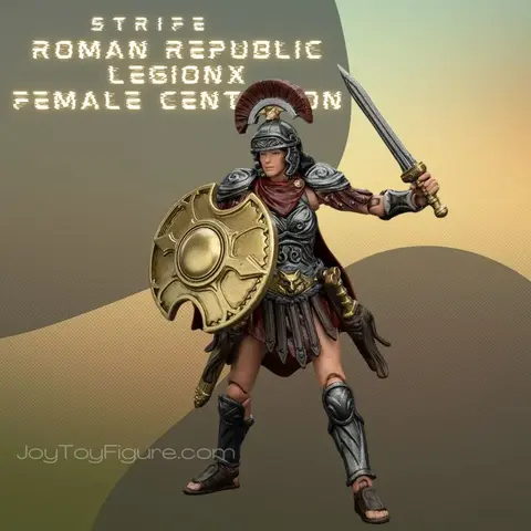 Фигурка Легионер Женщина Центурион масштаб 1/18 Roman Republic JoyToy