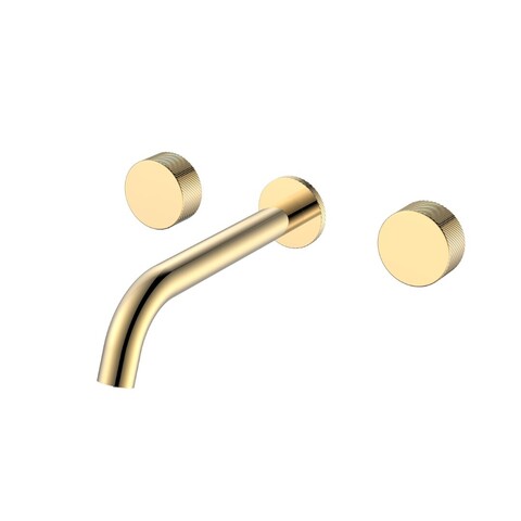 Boheme 152-2-G.4 Смеситель из стены STICK SPIRALE на 3 отв. GOLD
